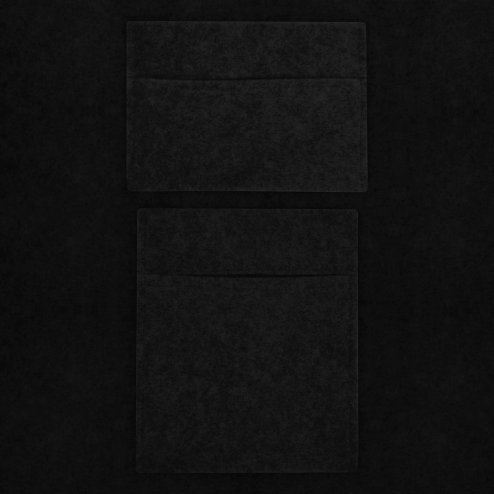 Storage Pouches - Black