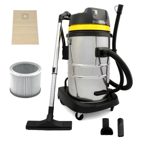 Gutter Vacuum Poles & 50L Wet & Dry Vacuum