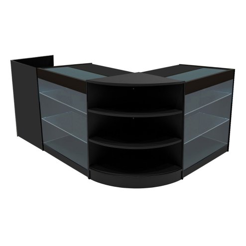 Astro LED Shop Counter Set LM60, TB60 & 2 x K900 - Black