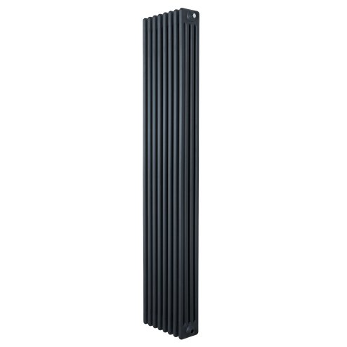 Traditional 4 Column Radiator - 1800 x 380mm - Anthracite Grey