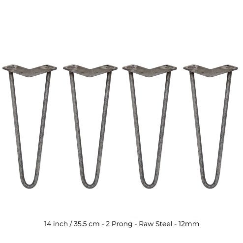 4 x Hairpin Legs / Hair Pin Legs Set SkiSki Legs Furniture Desk Bench Chair Table 14
