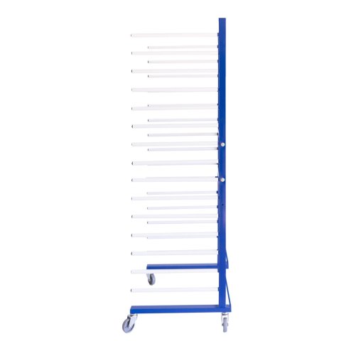 Combi Spray Drying Rack Trolley x 2 & FREE 2 Way Connector Joining Kit Paint Shop Dry Storage 4 Heavy Duty 360 Degree Castors Mobile 15 Layers Per Rack 25kg Per Layer 375kg Capacity Adjustable Width