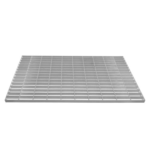 Galvanised Grating Floor Forge Walkway Mesh Floor Panel Grid Drainage Gutter Vent Heavy Duty Weatherproof Steel Zinc Coated 1000mm x 500mm x 30mm 4mm Metal Thickness 500kg Load Capacity