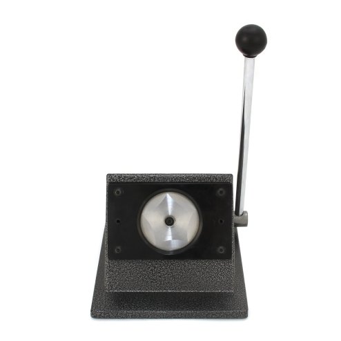 PixMax Badge Maker Press Machine & Cutter for Personalised Badges, 37mm, Steel, 260 Components