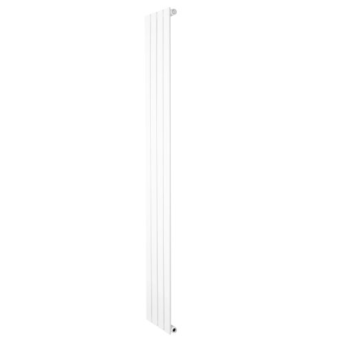 Flat Single Column Radiator - 1800 x 280mm - White