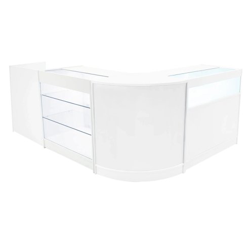 Polaris LED Shop Counter Set K900, B900, TB60 & CM60 - White