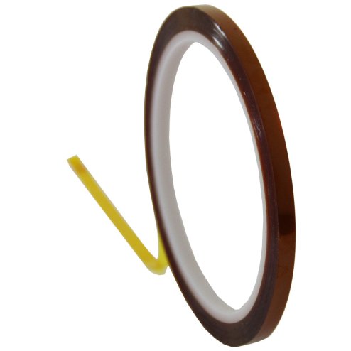 PixMax Heat Resistant Tape (5 Pack) for Sublimation Heat Pressing, 22m x 0.5cm