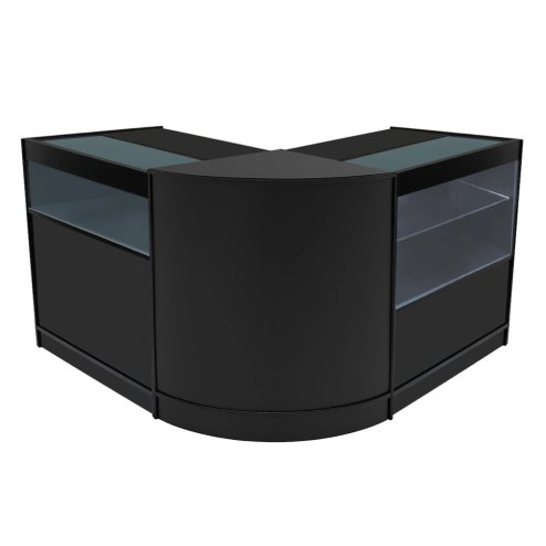 Adonis LED Shop Counter Set B900, C900 & CM60 - Black