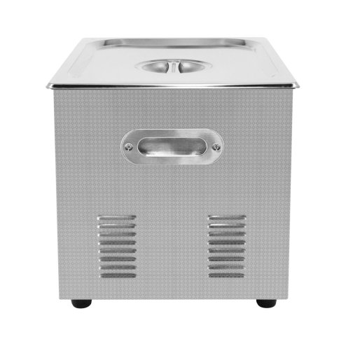 Digital Ultrasonic Cleaner 10L Professional Commercial Stainless Steel Ultra Sonic Bath Cleaning Tank Machine 1-30 Minute Timer 0-80C Heater 300W 240V 40kHZ FREE Wire Mesh Basket