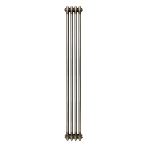 Traditional 3 Column Radiator - 1500 x 200mm - Raw Metal