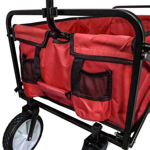 All-Terrain Festival & Beach Drinks Trolley Red