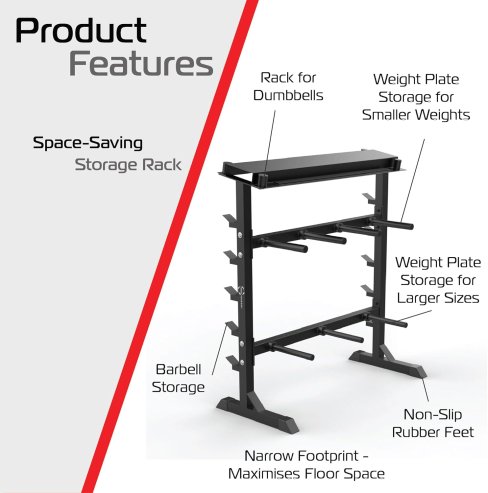 Heavy Duty A-Frame Dumbbell Rack