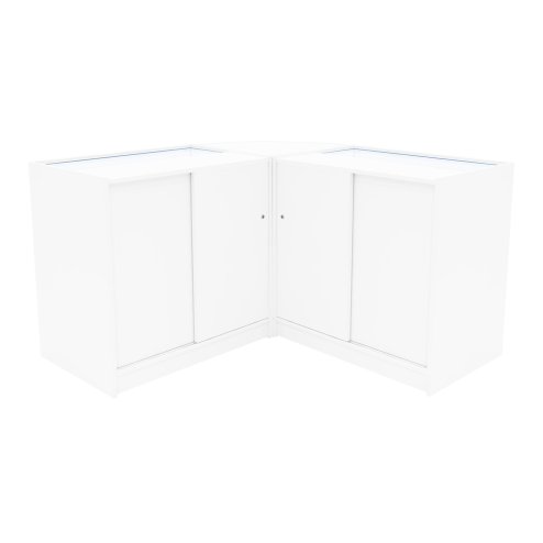 Andromeda LED Shop Counter Set LM60 & 2 x C900 - White