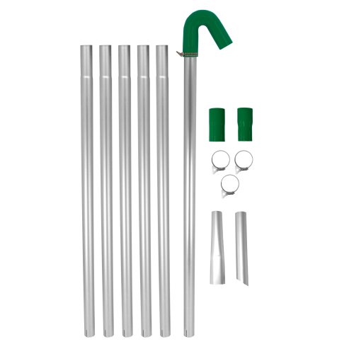 80L Wet & Dry Vacuum With Gutter Vacuum Poles & 5m Hose