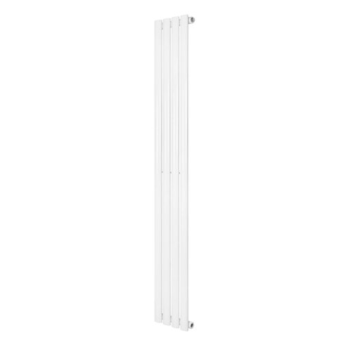 Oval Single Column Radiator - 1600 x 240mm - White