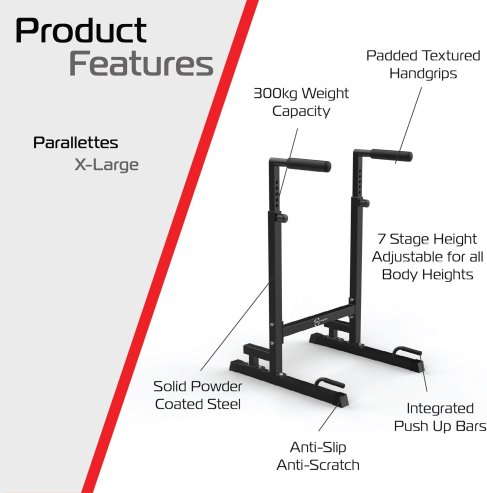 Parallettes Dip Bars XL