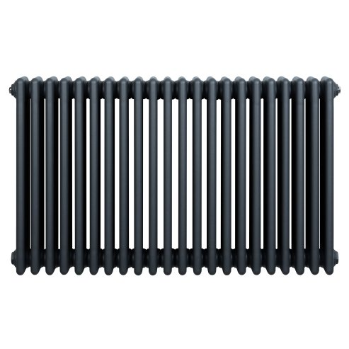 Traditional 4 Column Radiator - 600 x 1010mm - Anthracite Grey