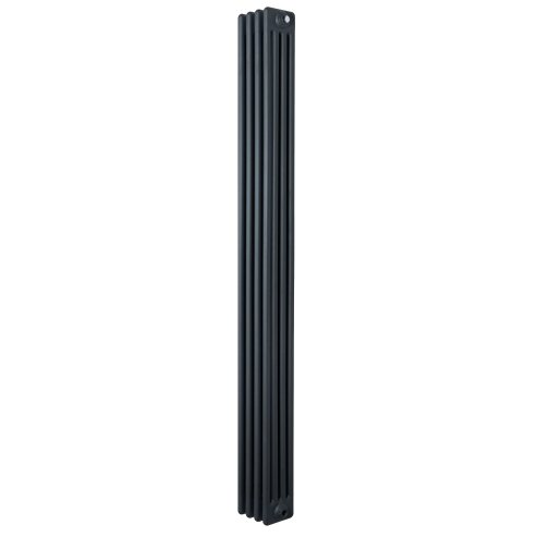 Traditional 4 Column Radiator - 1800 x 200mm - Anthracite Grey
