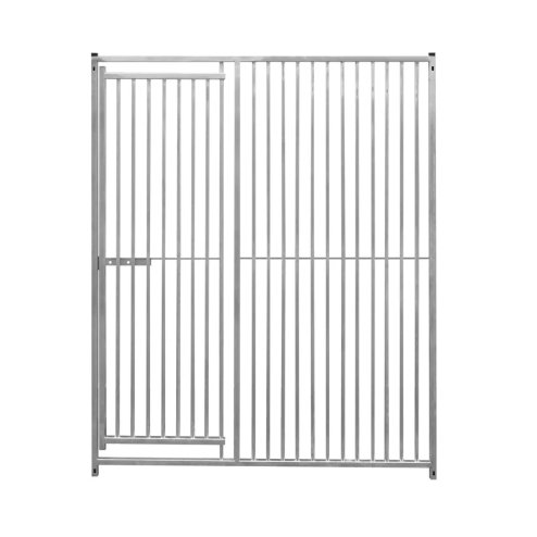 1.5m Dog Run Panel With Door – 5cm Bar Spacing
