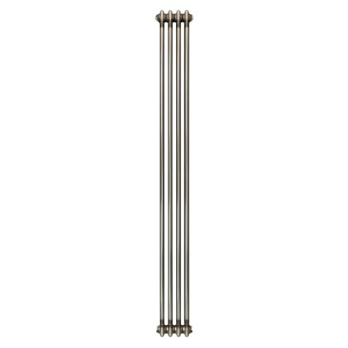 Traditional 2 Column Radiator - 1800 x 200mm - Raw Metal