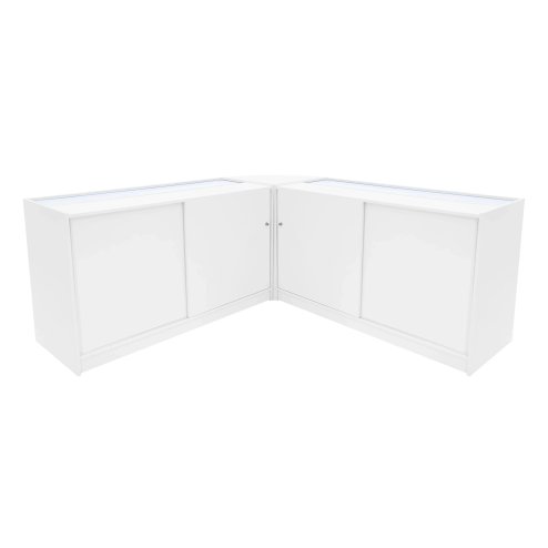 Selene LED Shop Counter Set CM60 & 2 x C1500 - White