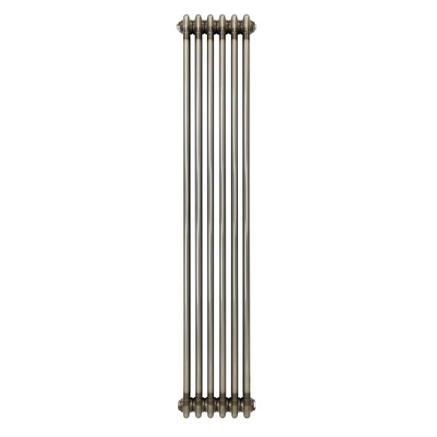 Traditional 3 Column Radiator - 1500 x 290mm - Raw Metal