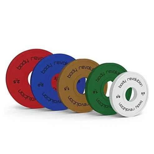 Fractional Bumper Plates Full Set 5kg