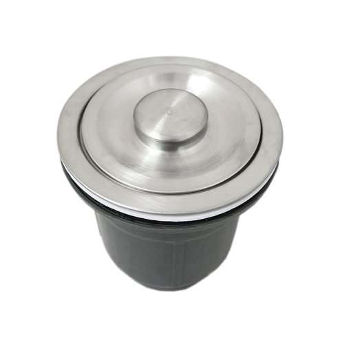 Kitchen Sink Stainless Steel Square Brushed Premium Handmade Satin Finish Commercial Single Bowl With Strainer Plug & Waste Pipe Set