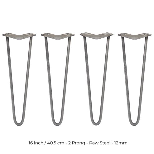 4 x Hairpin Legs / Hair Pin Legs Set SkiSki Legs Furniture Desk Bench Chair Table 16