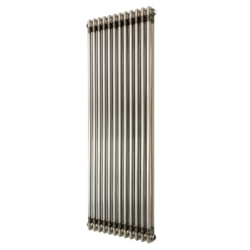 Traditional 2 Column Radiator - 1500 x 560mm - Raw Metal