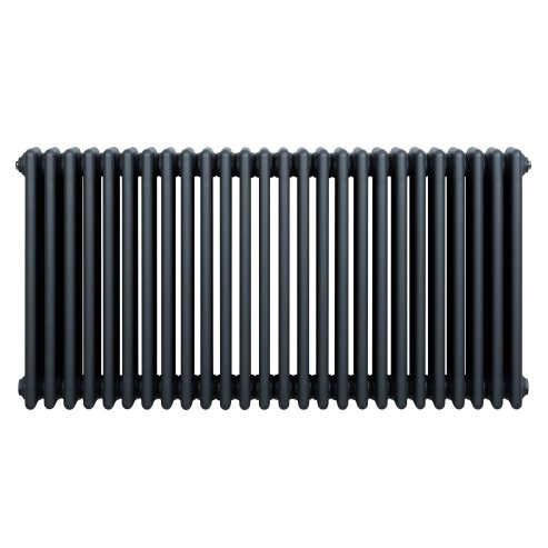 Traditional 4 Column Radiator - 600 x 1190mm - Anthracite Grey