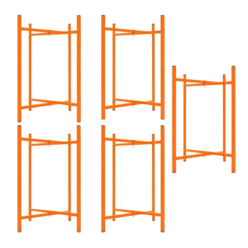 Trestle Stand x 4 & Mortar Board Stands 750mm H x 5