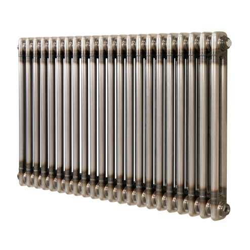 Traditional 2 Column Radiator - 600 x 1010mm - Raw Metal