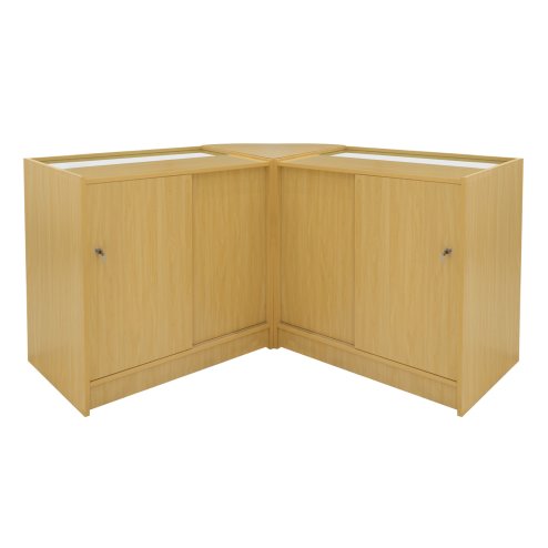 Helios LED Shop Counter Set CM60 & 2 x K900 - Maple