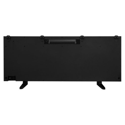 Electric Wall Mounted Inset LED Black Fireplace Free Standing 50