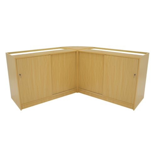 Helios LED Shop Counter Set CM60 & 2 x K1200 - Maple