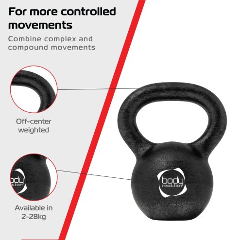 Body Revolution Cast Iron Kettlebells 28kg