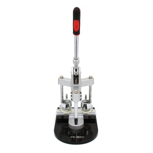 PixMax Ultimate Badge Making Kit: 25mm, 37mm, 58mm Cutters & Press Machines, 720 Components