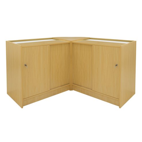 Demeter LED Shop Counter Set K900, B900 & LM60 - Maple