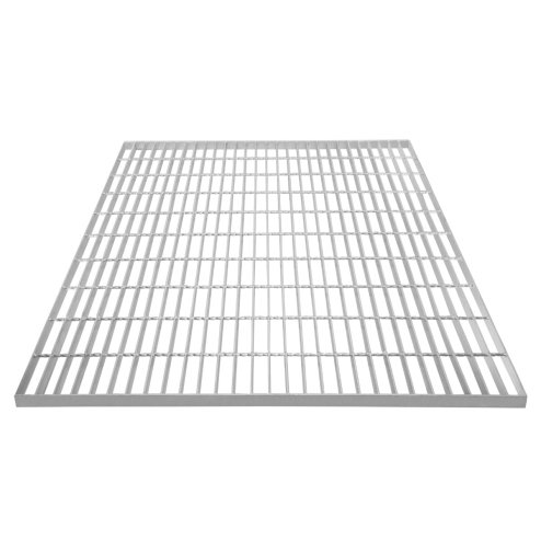 Galvanised Grating Floor Forge Walkway Mesh Floor Panel Grid Drainage Gutter Vent Heavy Duty Weatherproof Steel Zinc Coated 1000mm x 1000mm x 30mm 4mm Metal Thickness 1000kg Load Capacity