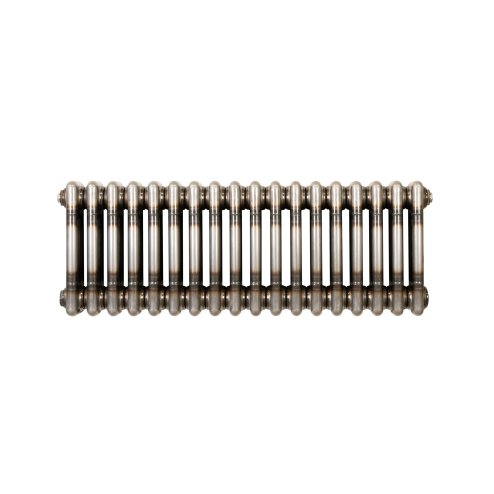 Traditional 3 Column Radiator - 300 x 650mm - Raw Metal