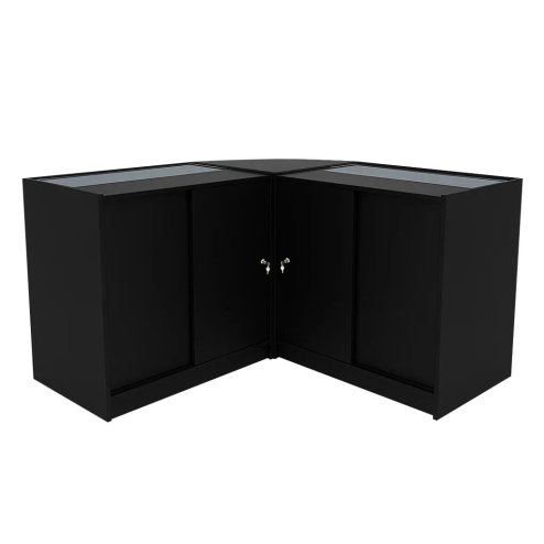 Adonis LED Shop Counter Set B900, C900 & CM60 - Black