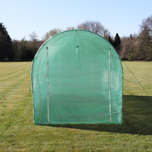 Polytunnel Greenhouse Walk In Galvanised Windows Doors Growhouse PE Cover Gardening Metal Frame Outdoor Garden Tent Vegetable Flower Plant 25mm Diameter | 3 x 2m