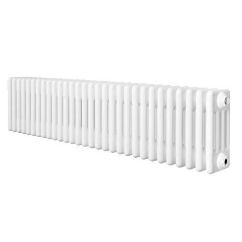 Traditional 4 Column Radiator - 300 x 1370mm - White