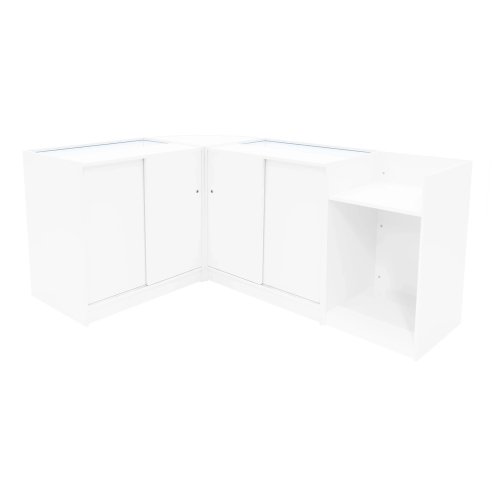 Polaris LED Shop Counter Set K900, B900, TB60 & CM60 - White