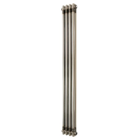 Traditional 2 Column Radiator - 1500 x 200mm - Raw Metal