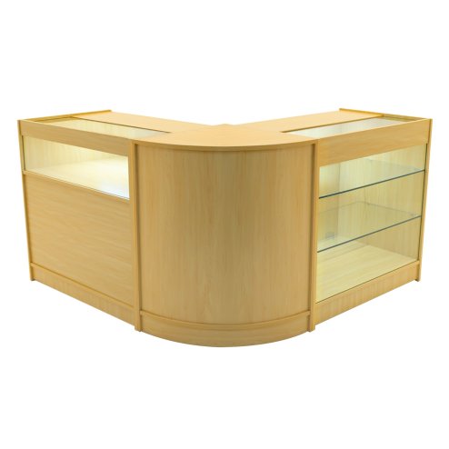Triton LED Shop Counter Set K900, B900 & CM60 - Maple