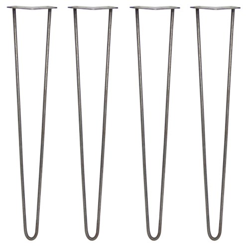 4 x Hairpin Legs / Hair Pin Legs Set SkiSki Legs Furniture Desk Bench Chair Table 28