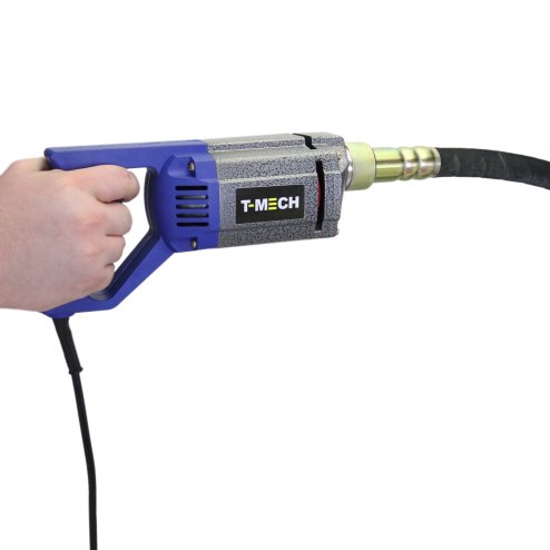 Hand Held Electric Concrete Vibrator Vibrating Poker Hand Held 35mm Shaking Needle 2m Flexible Shaft 1100W