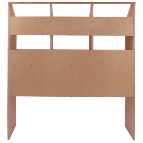 Monster Racking Wooden Van Rack System / 6 Pigeon Hole & 3 Drawers Plywood Shelving / 102cm x 120cm x 30cm, Plywood